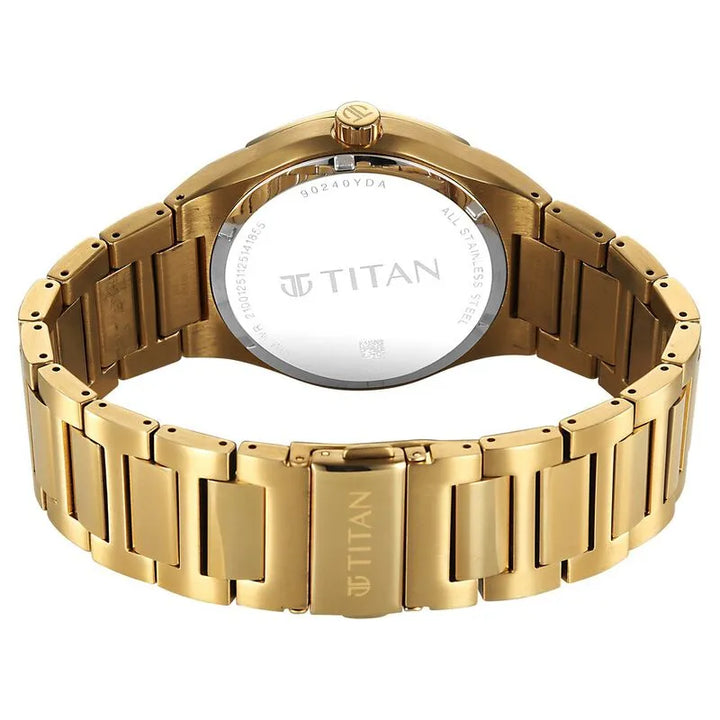 Titan Regalia Marque 90240ym01 White Dial Men&