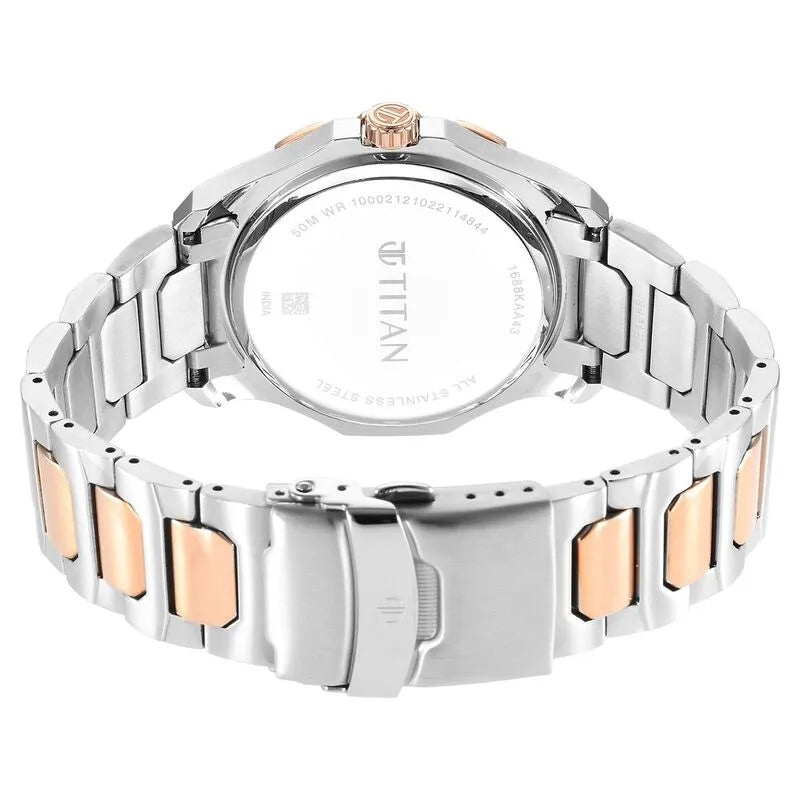 Titan Regalia Premium nu1688km06 Blue Dial Men&