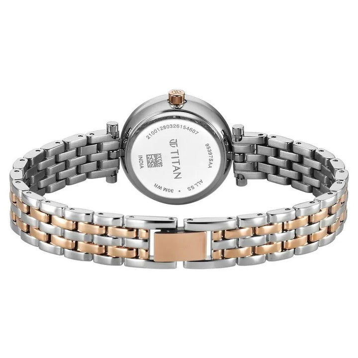 Titan Workday Edit 95397KM01 Pink Dial Women&