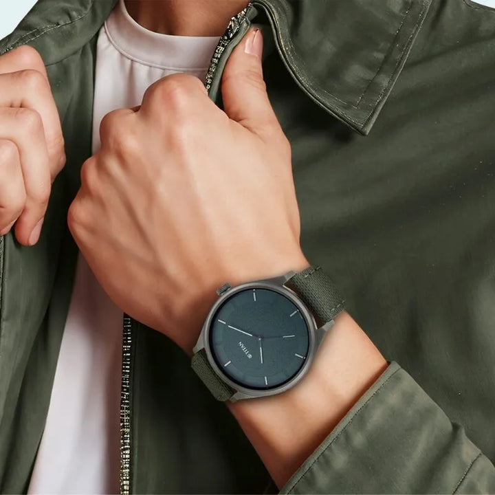 Titan Workwear 1802NL02 Green Dial Men&