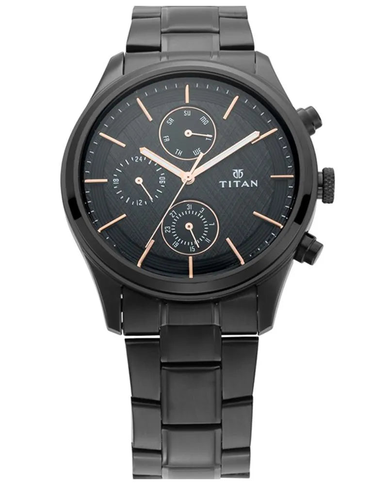 Titan WORKWEAR 1805NM01 Black Dial Men&