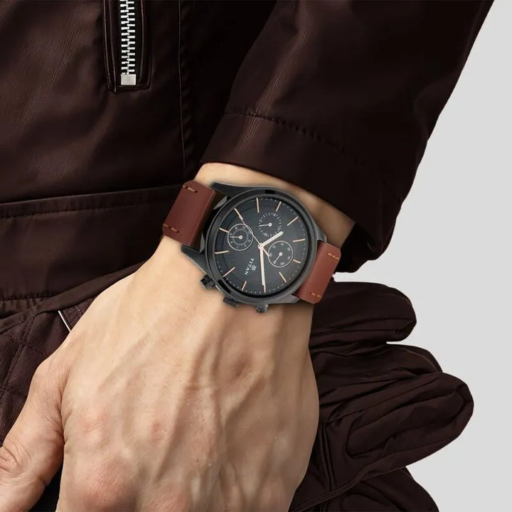 Titan Workwear nu1805nl01 Multifunction Black Dial Men&