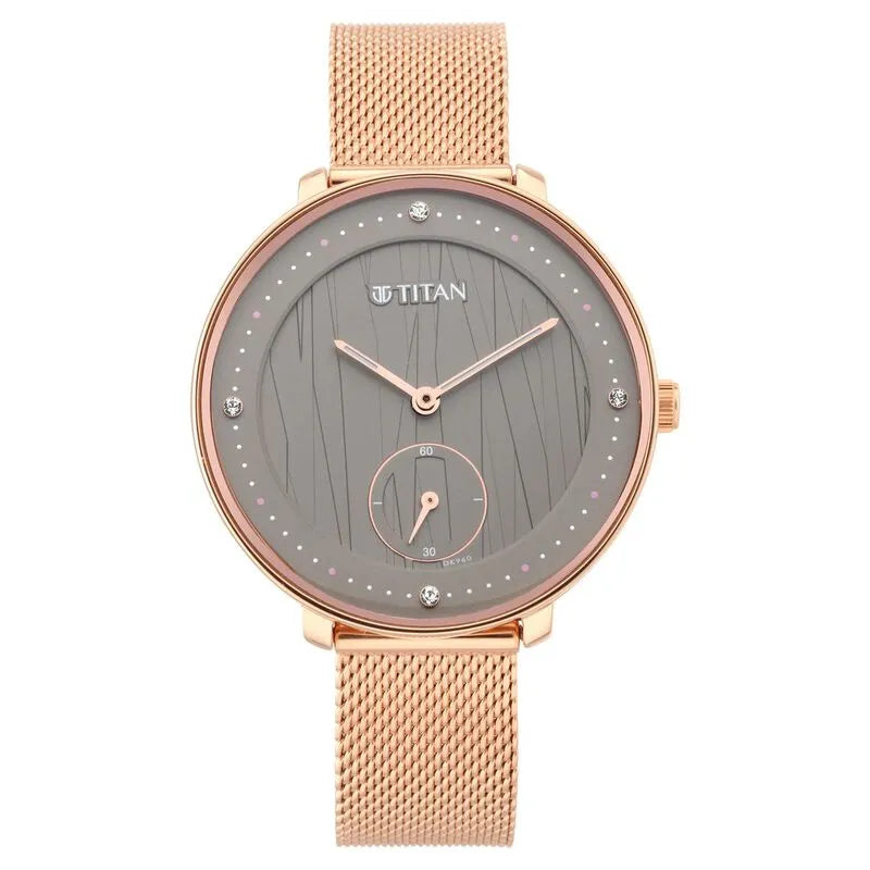 Titan Workwear NU2651WM01 Black Dial Women&