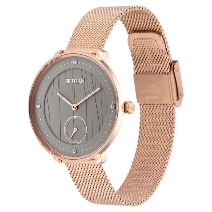 Titan Workwear NU2651WM01 Black Dial Women&
