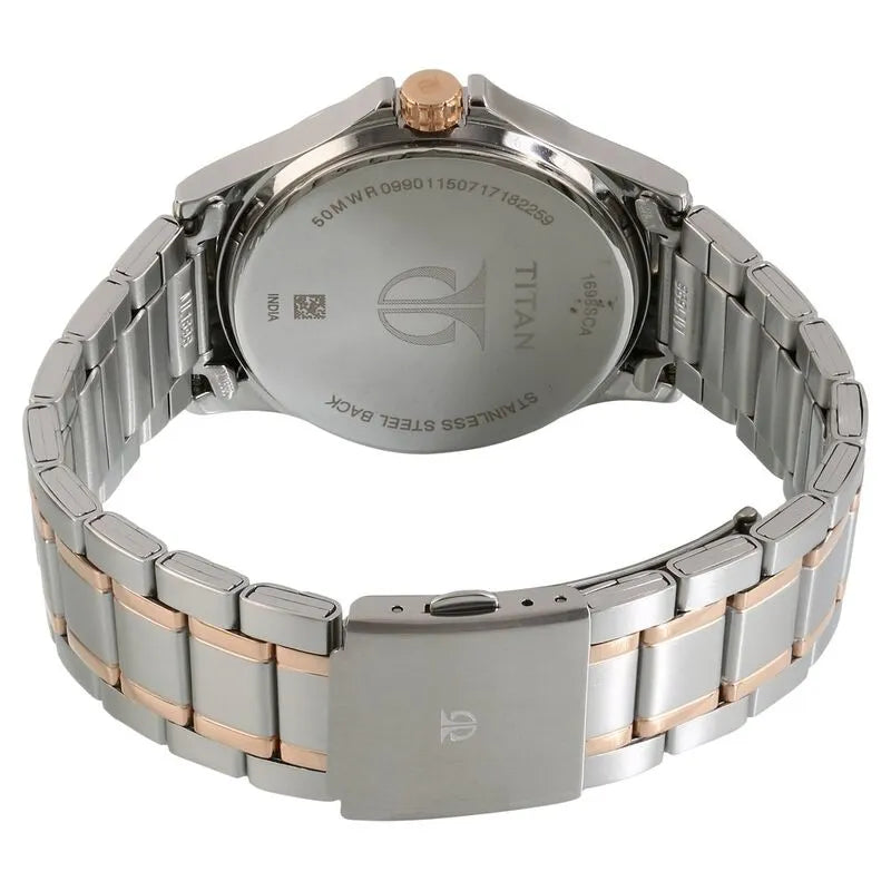 Titan Workwear Quartz Multifunction Brown Dial Men&