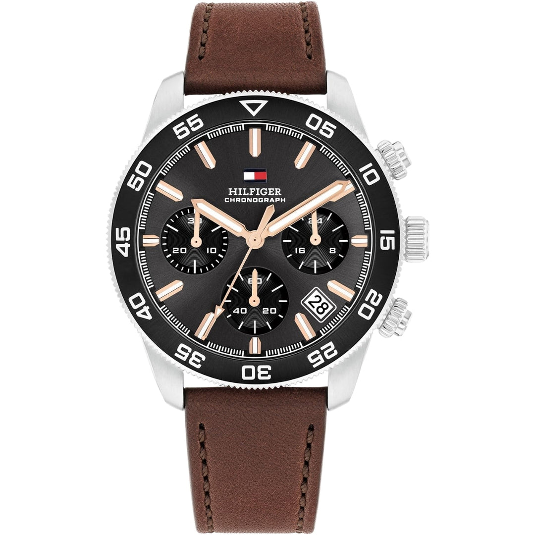 Tommy Hilfiger TH85 TH1792213W Dark Grey Dial Men&