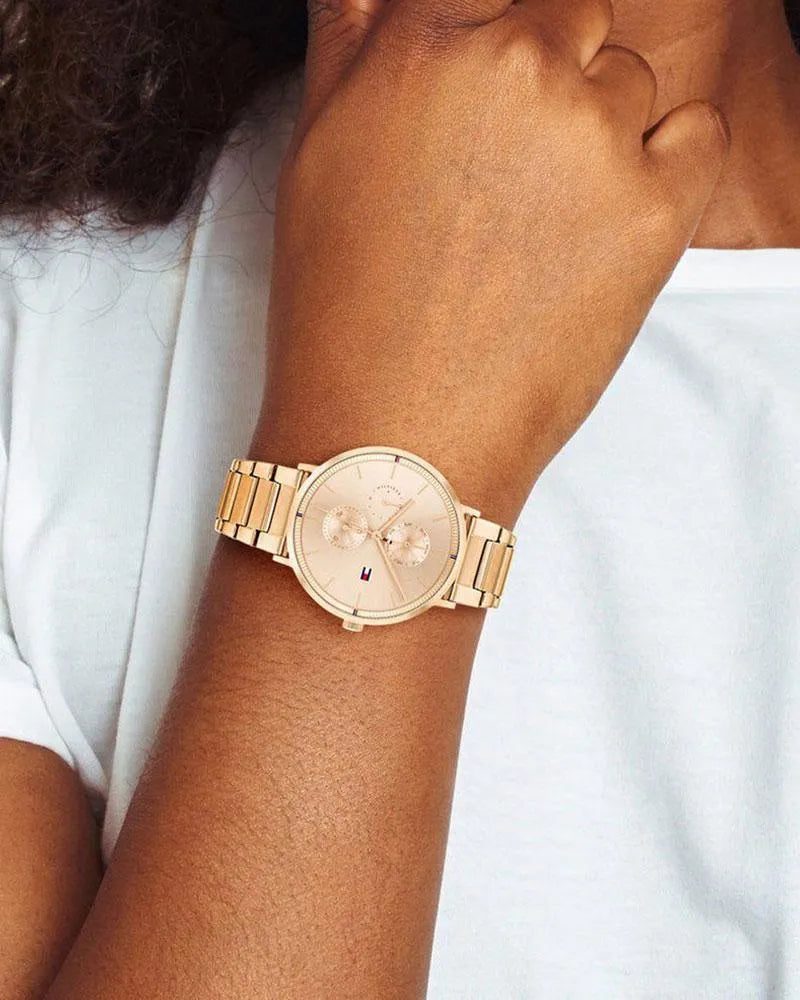 Tommy Hilfiger Jenna TH1782296 Rose Gold Dial Women&