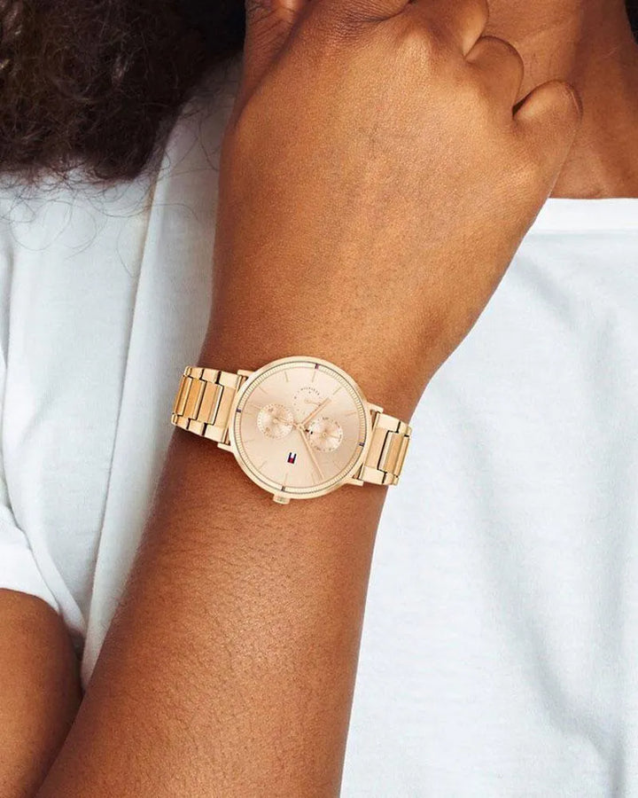 Tommy Hilfiger Jenna TH1782296 Rose Gold Dial Women&