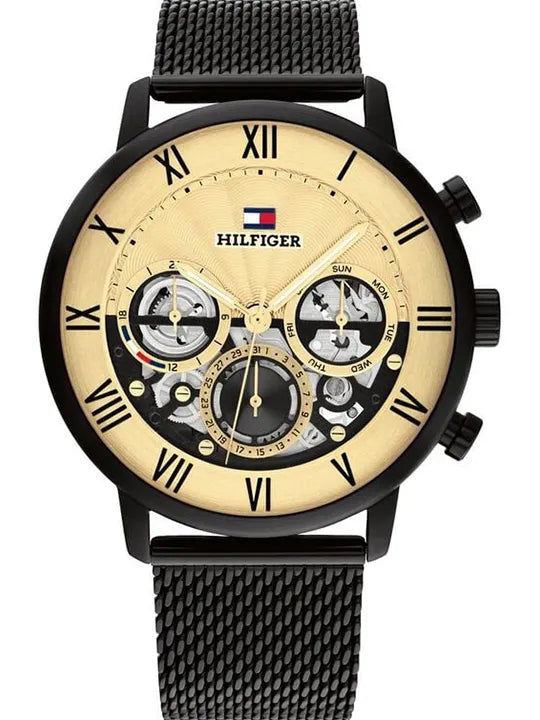 Tommy Hilfiger Legend TH1710568 Gold Dial Men&