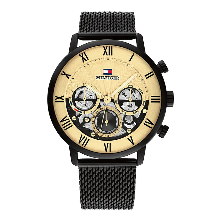 Tommy Hilfiger Legend TH1710568 Gold Dial Men&