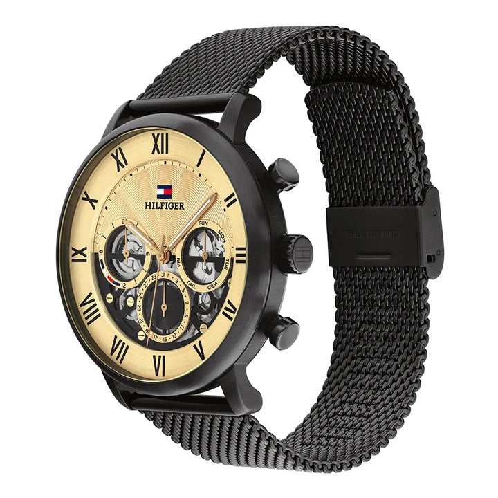 Tommy Hilfiger Legend TH1710568 Gold Dial Men&