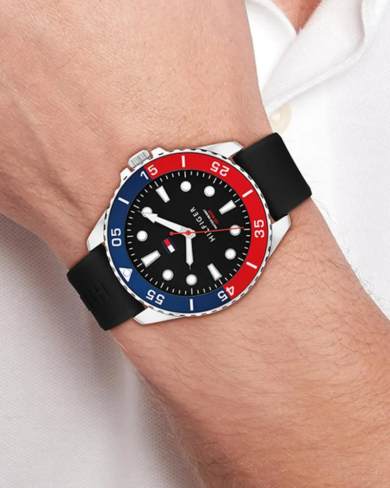 Tommy Hilfiger Oceanic TH1792201 Black Dial Men&