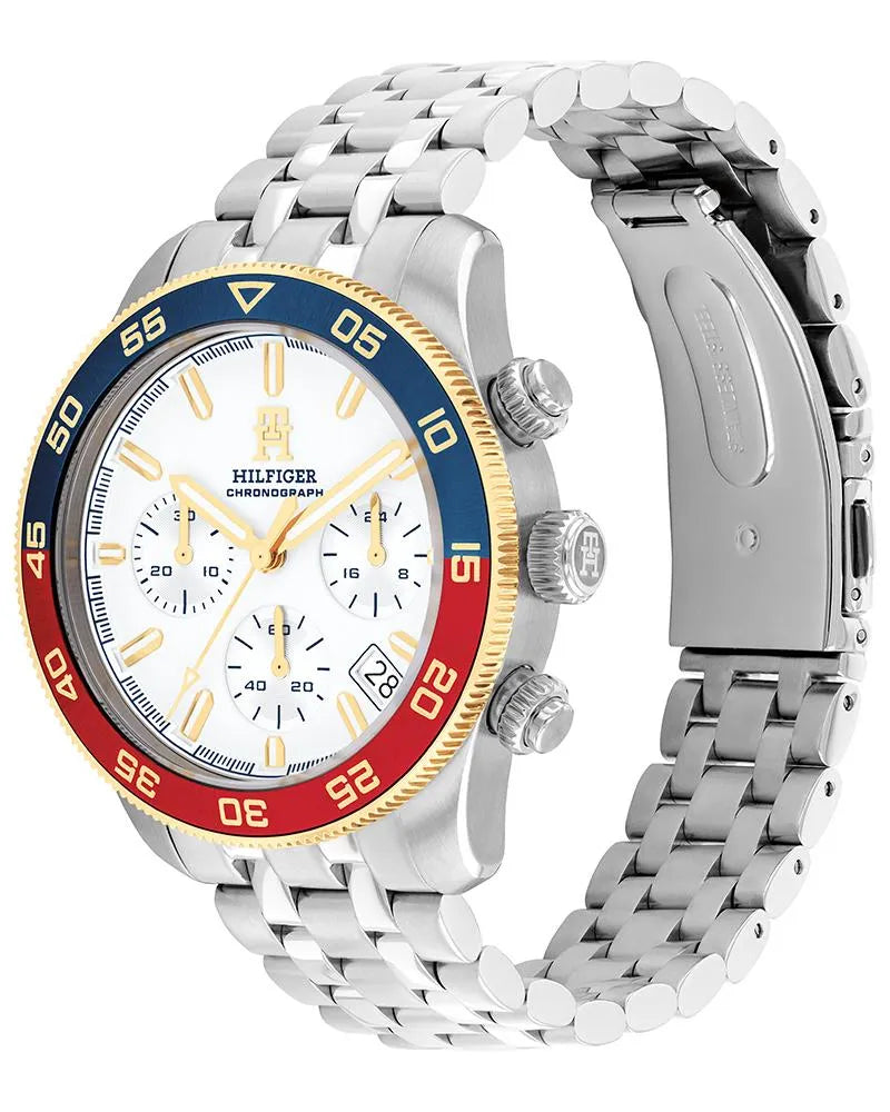 Tommy Hilfiger TH85 TH1792184 White Chronograph Men&