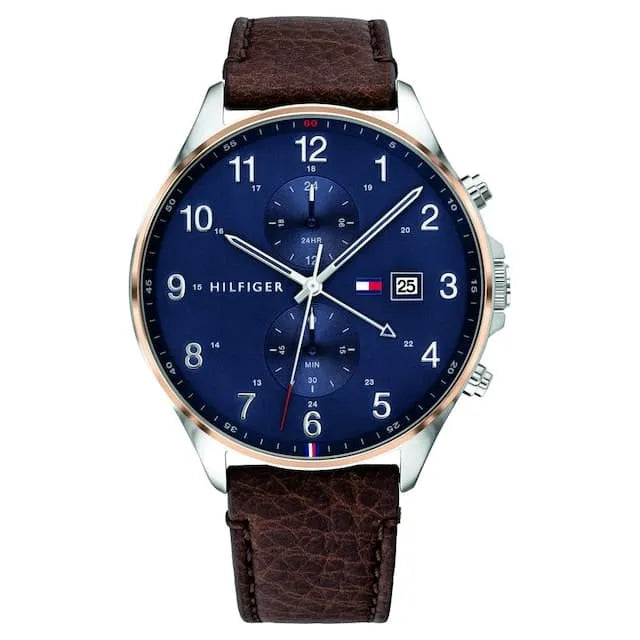 Tommy Hilfiger West NDTH1791712 Blue Dial Men&