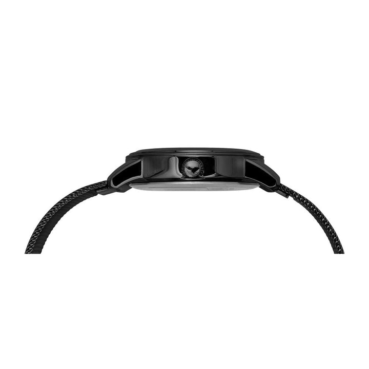 Timex Fashion Women's Connected Black Dial Round Case 3 Hands Function Watch -TW000W114