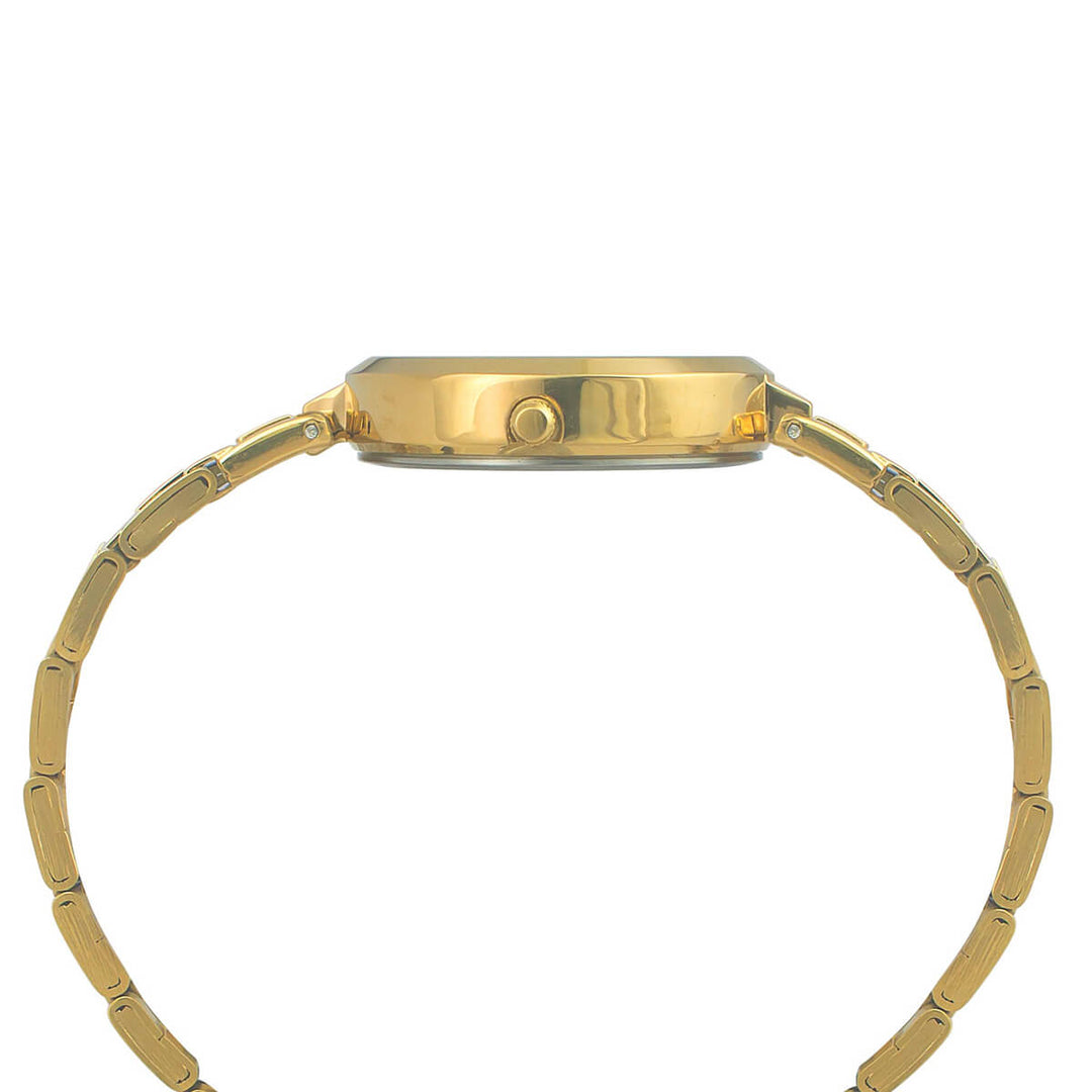 Timex Fashion Women's Silver Dial Round Case 3 Hands Function Watch -TW000X234