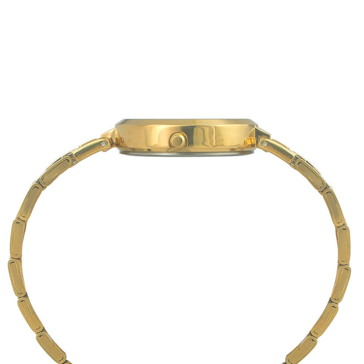 Timex Fashion Women's Silver Dial Round Case 3 Hands Function Watch -TW000X234