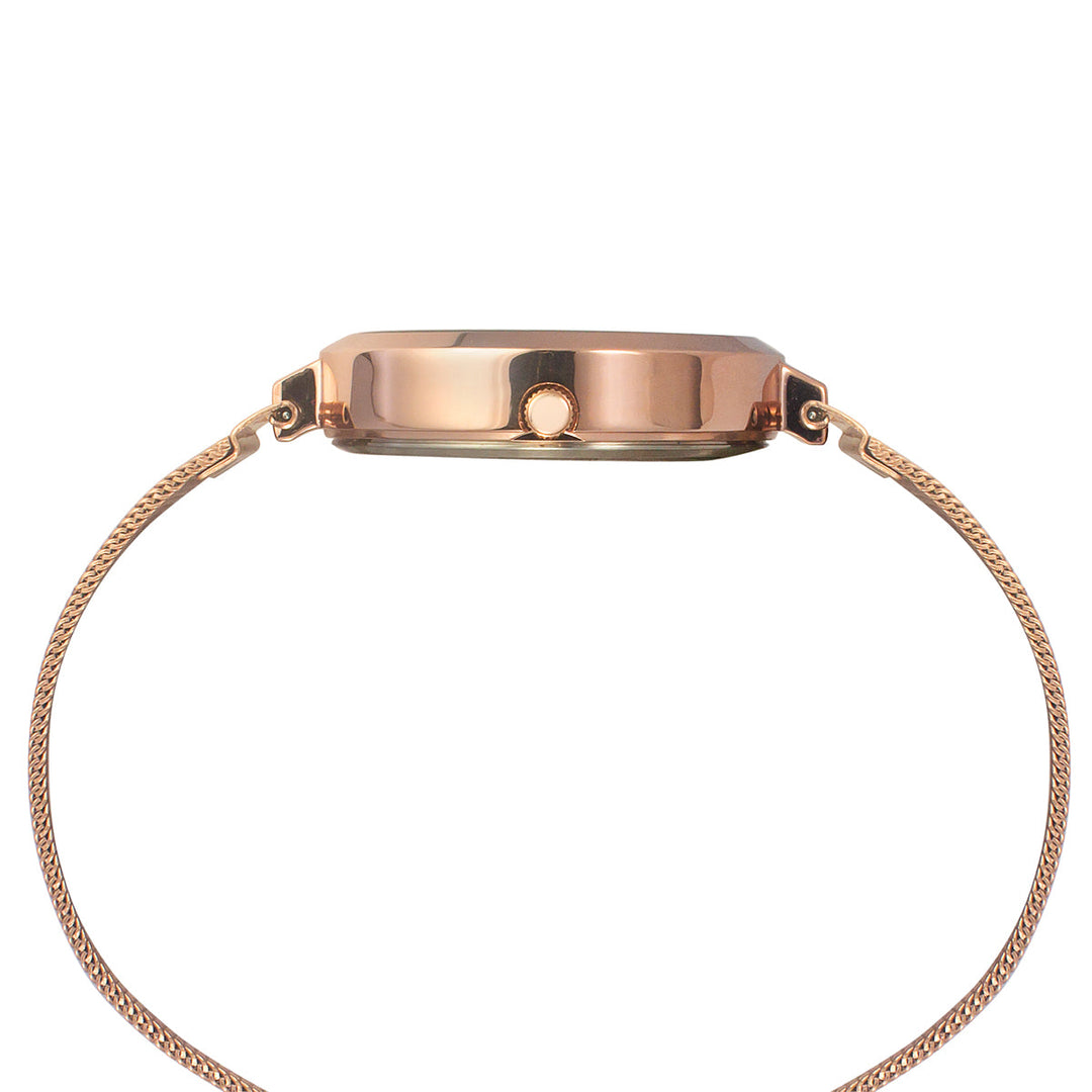 Timex Fashion Women's Pink Dial Round Case Multifunction Function Watch -TW000X242