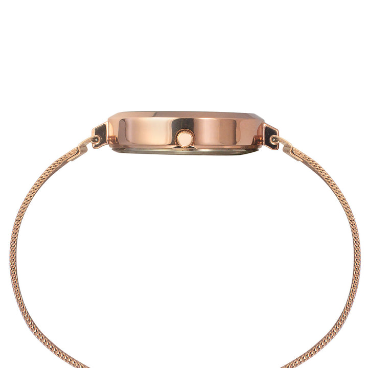 Timex Fashion Women's Pink Dial Round Case Multifunction Function Watch -TW000X242