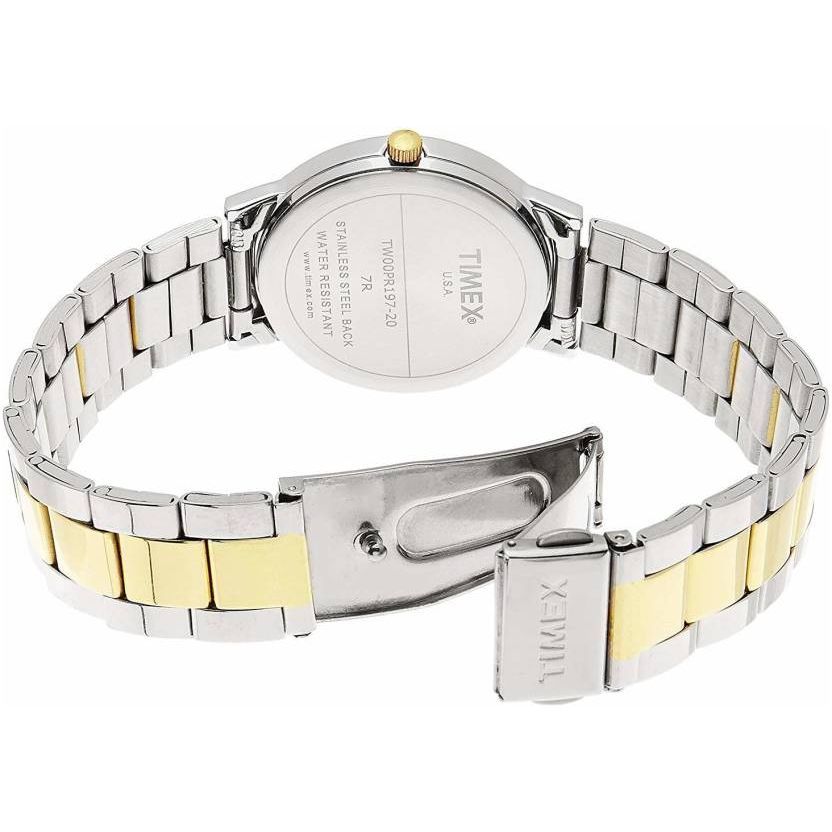 TIMEX ANALOG SILVER DIAL WOMEN'S WATCH- TW0TL8709