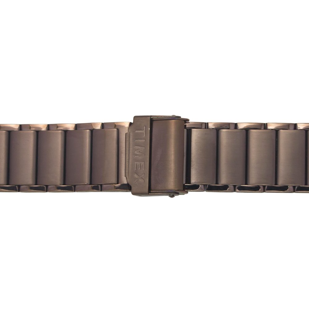 Timex Classics Pairs Rose Gold Dial Round Case Day Date/3 Hands Function Watch -TW00PR265