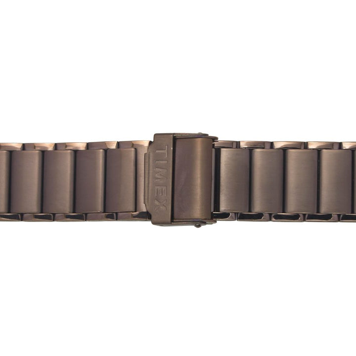 Timex Classics Pairs Rose Gold Dial Round Case Day Date/3 Hands Function Watch -TW00PR265