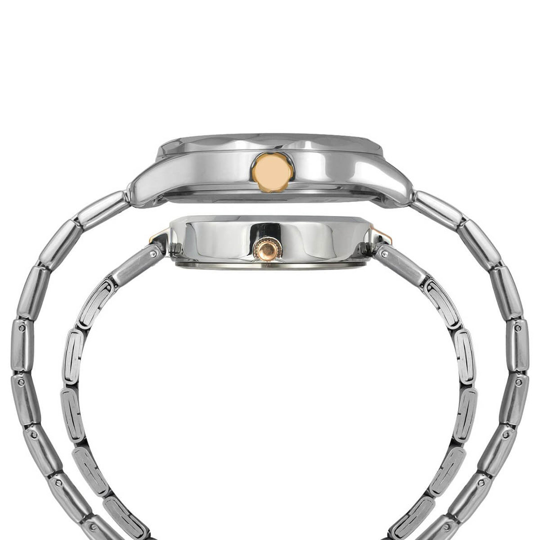 Timex Empera Pairs Black Dial Round Case Multifunction Function Watch -TW00PR279