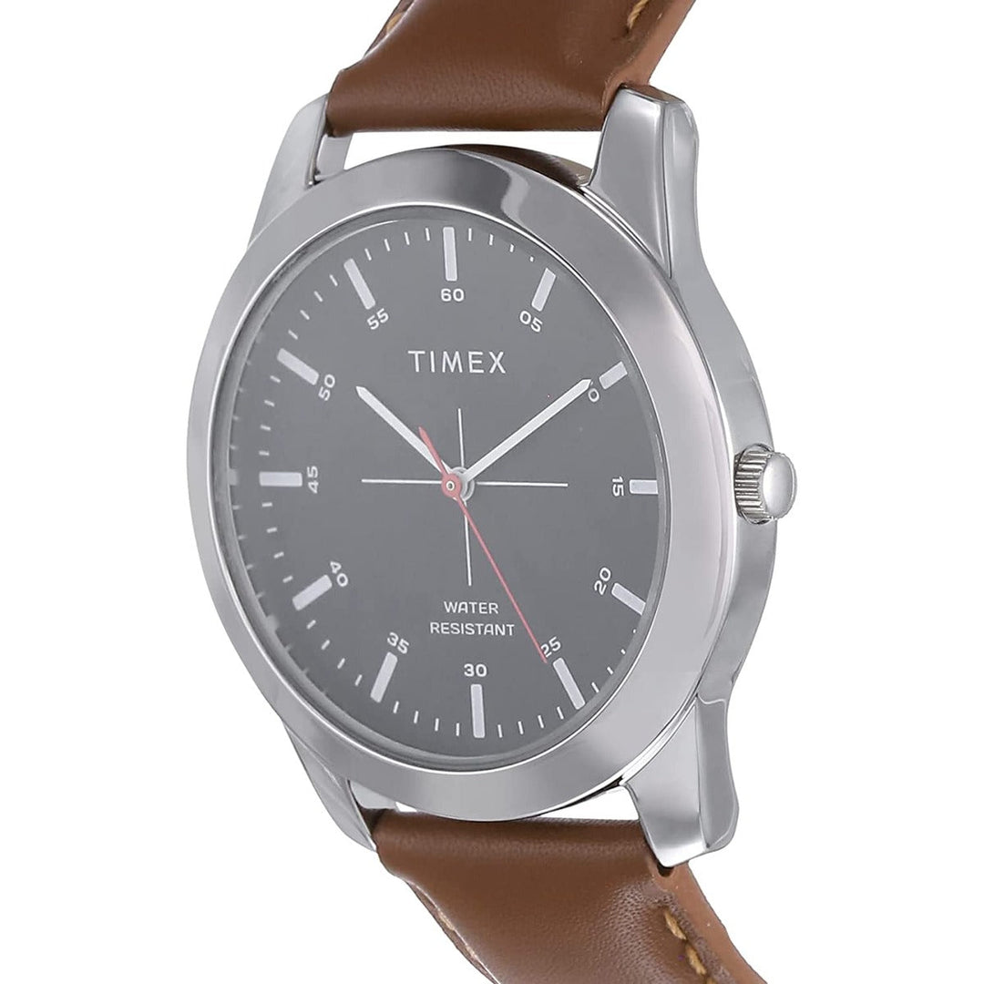 Timex Premium Quality Men's Analog Black Dial Coloured Quartz Watch, Round Dial With 40mm Case Width - TW00ZR264E