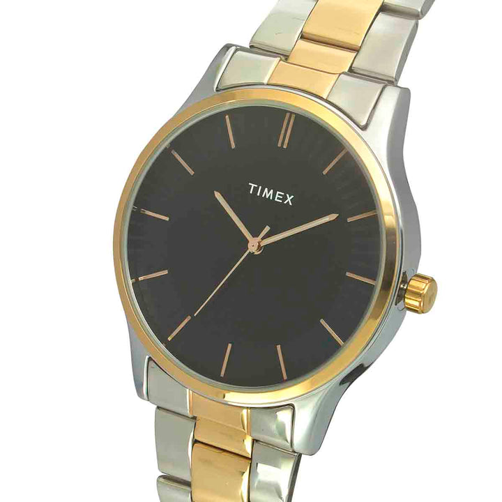 Timex Fashion Men's Blue Dial Round Case 3 Hands Function Watch -TW0TG8303