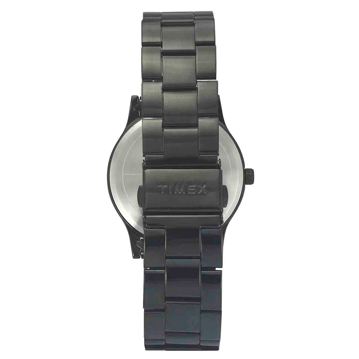 Timex Fashion Men's Black Dial Round Case 3 Hands Function Watch -TW0TG8304