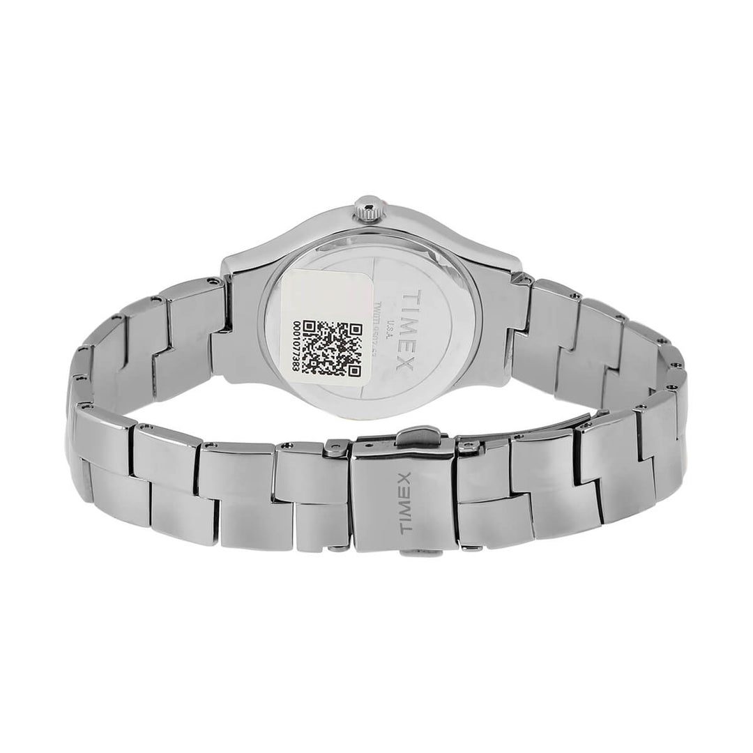 Timex Empera Women's Blue Dial Round Case 3 Hands Function Watch -TW0TL9500