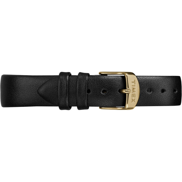 Timex Women Black Round Brass Dial Analog Watch - TW2R36400AP