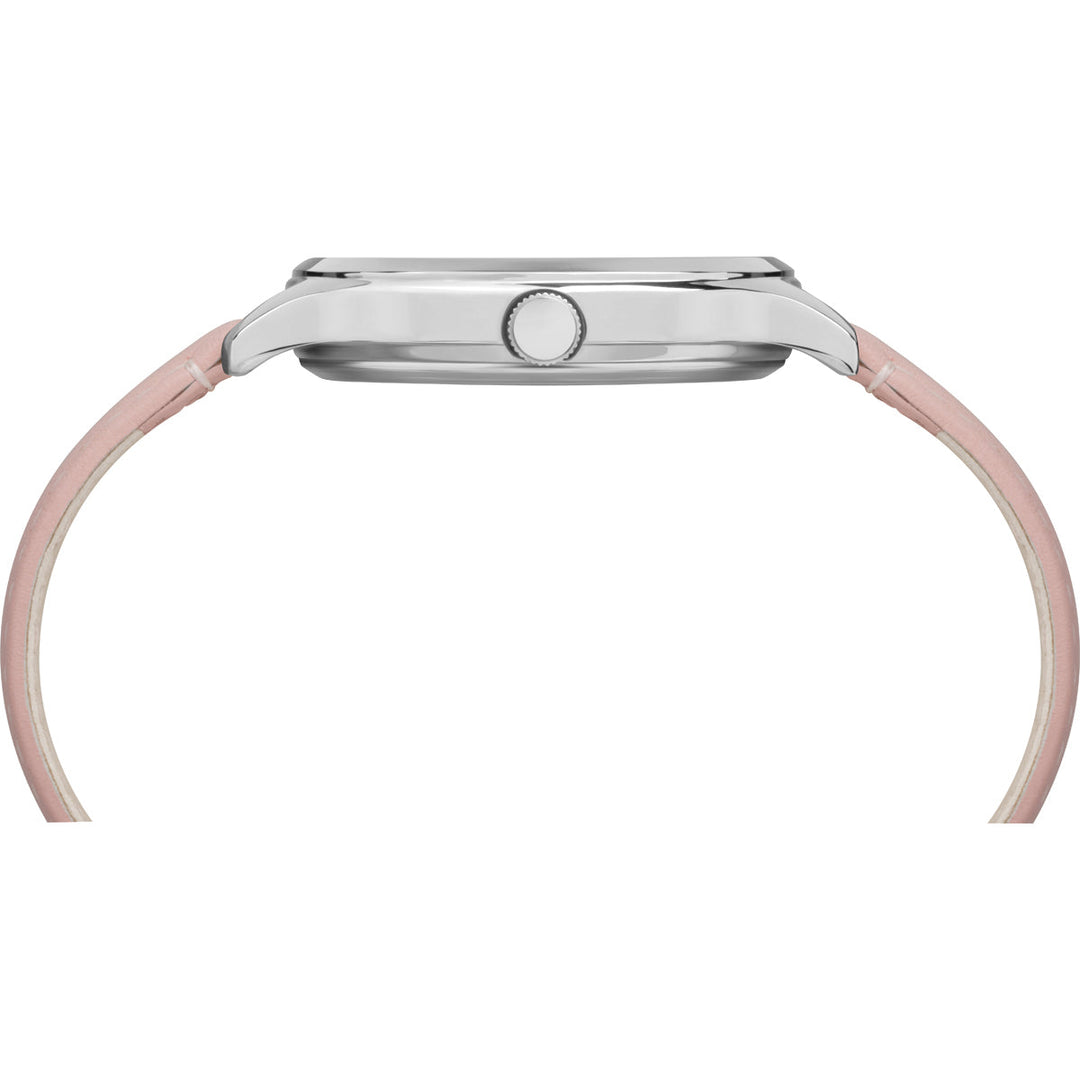 Timex Women Pink Round Brass Dial Analog Watch - TW2R66600UJ