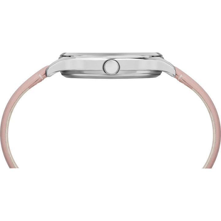 Timex Women Pink Round Brass Dial Analog Watch - TW2R66600UJ