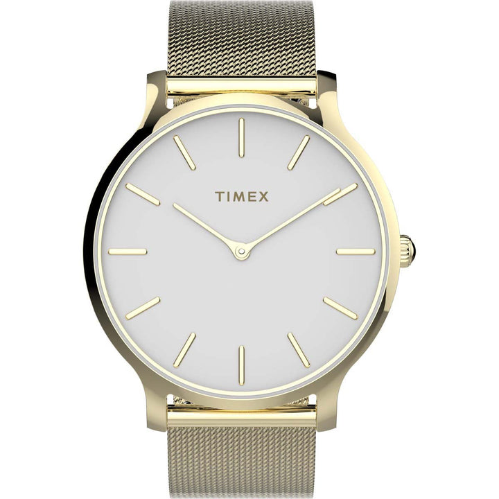 TIMEX Transcend White Dial Women Watch - TW2T74100