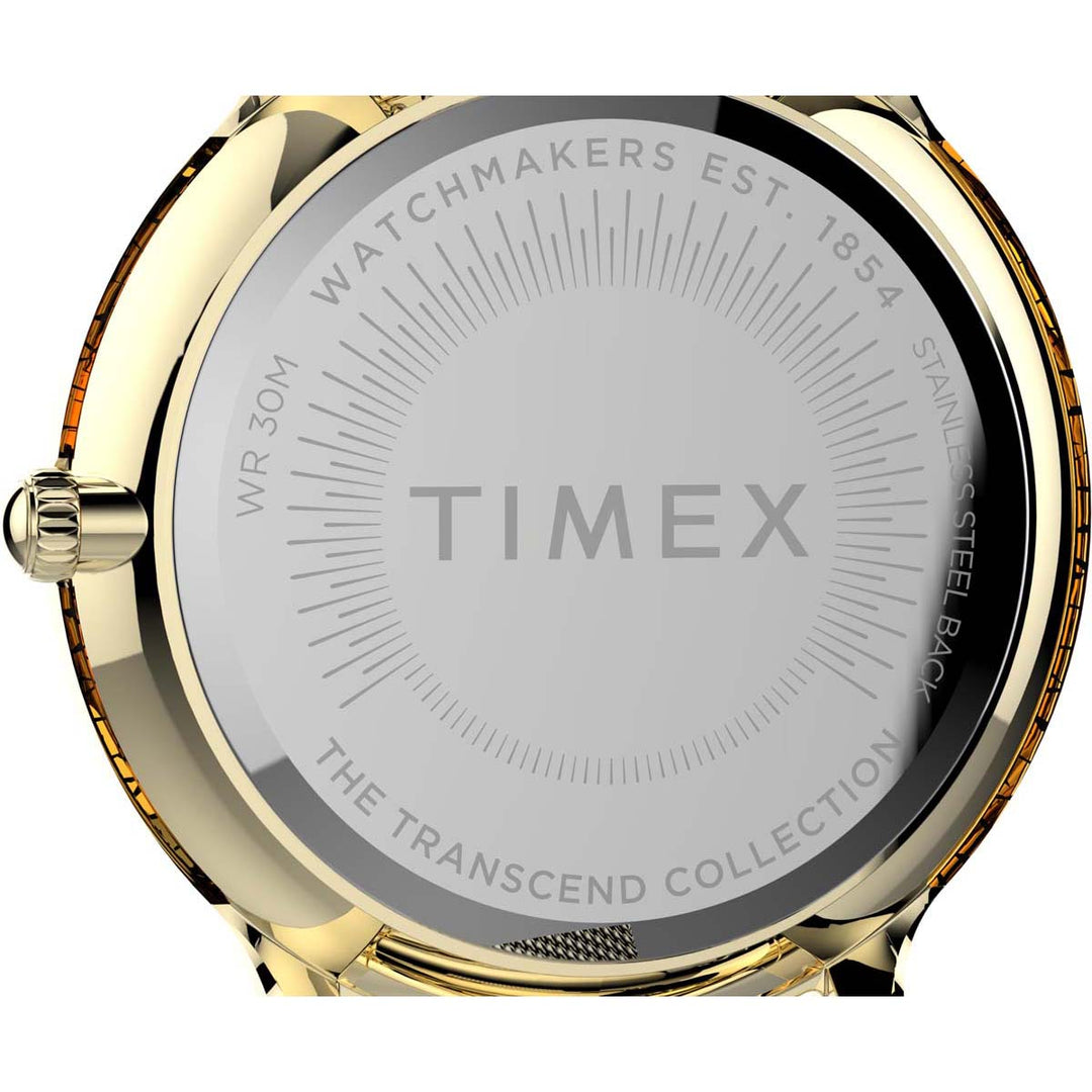 TIMEX Transcend White Dial Women Watch - TW2T74100