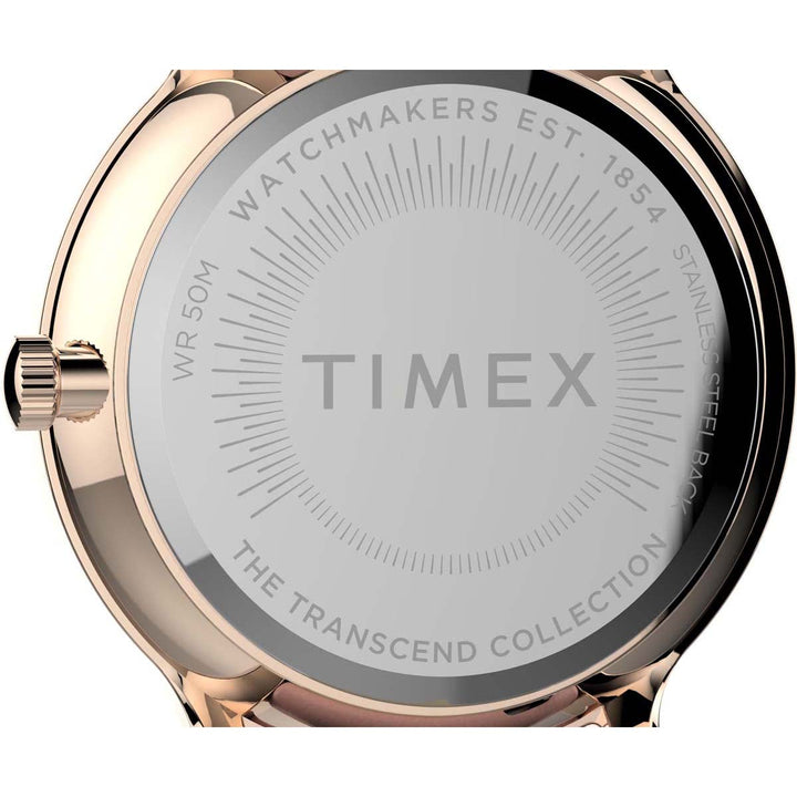 Timex Trend 3 Hands Women's Analog White Dial Quartz Watch - TW2T74300UJ