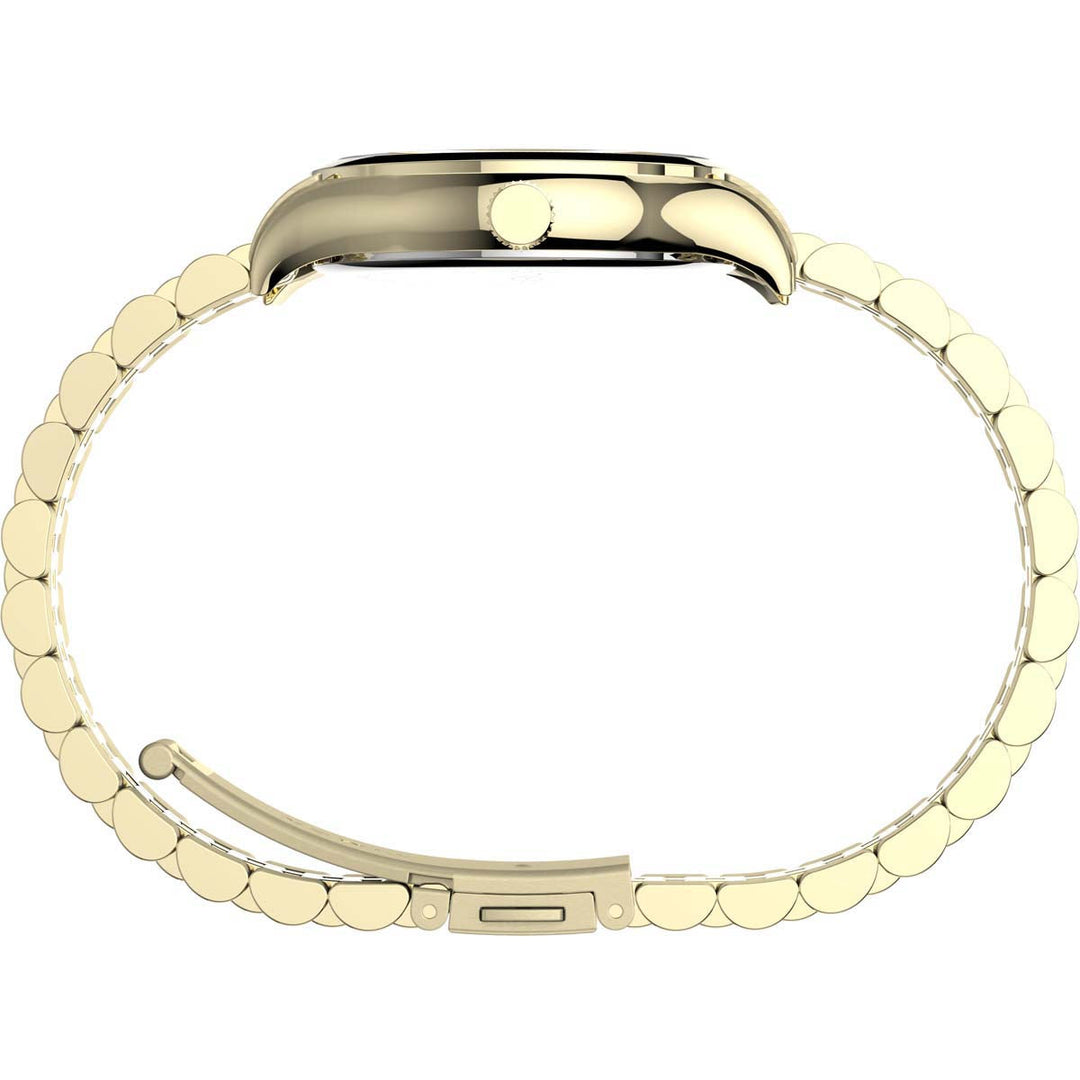 Timex Heritage Collection Women's Quartz Analog Gold-Tone Dial Stainless-Steel Function Watch -TW2T74800