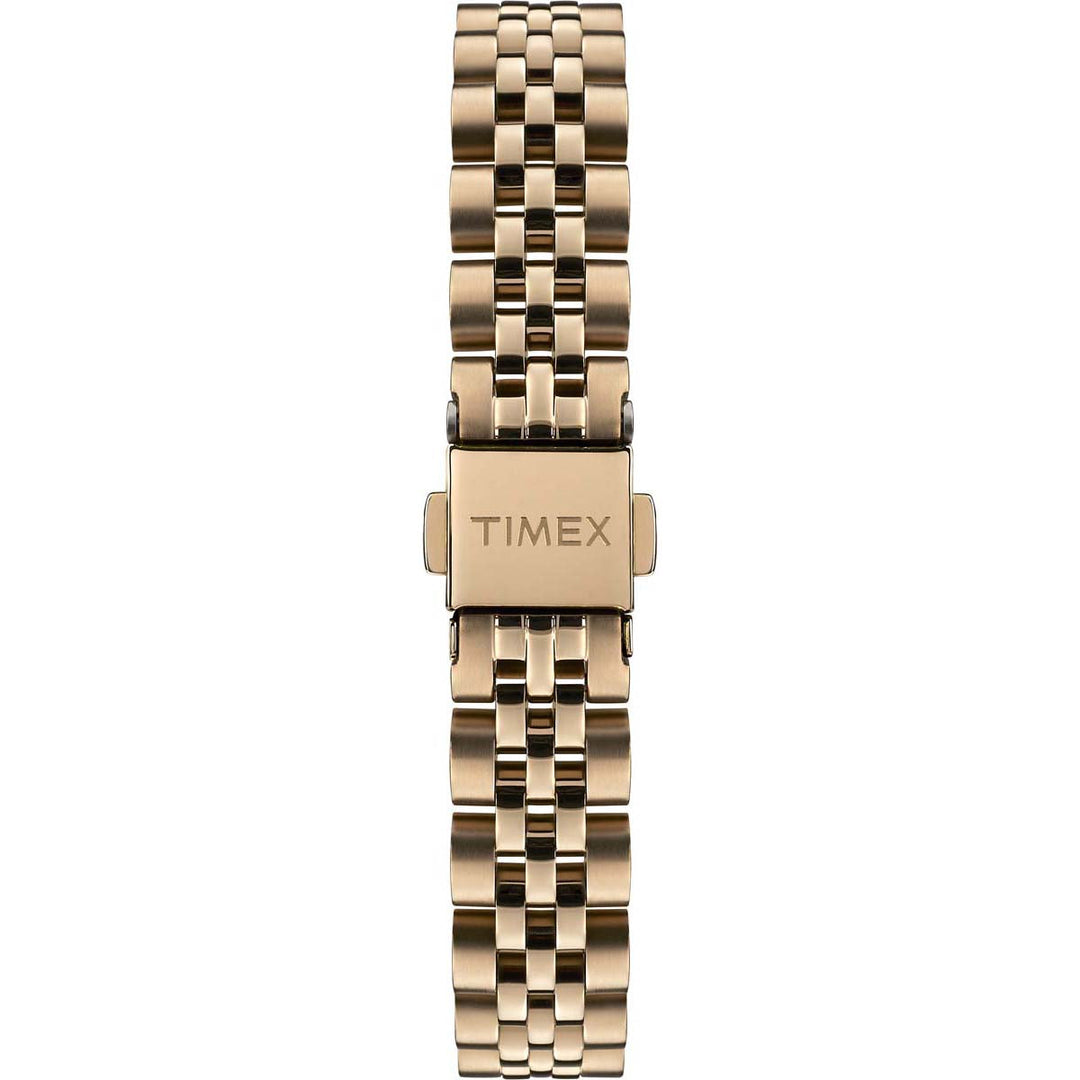 Timex Heritage Collection Women's Quartz Analog Gold-Tone Dial Round Case Watch -TW2T88600