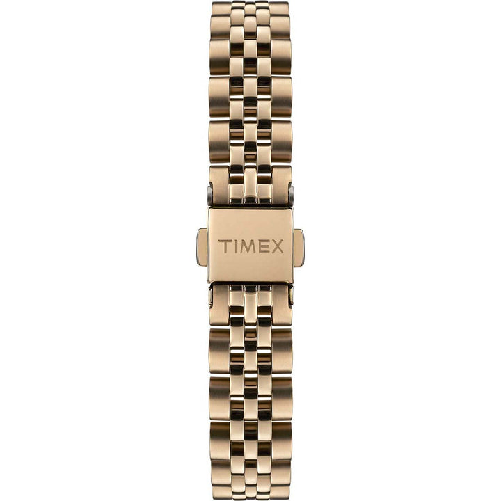 Timex Heritage Collection Women's Quartz Analog Gold-Tone Dial Round Case Watch -TW2T88600