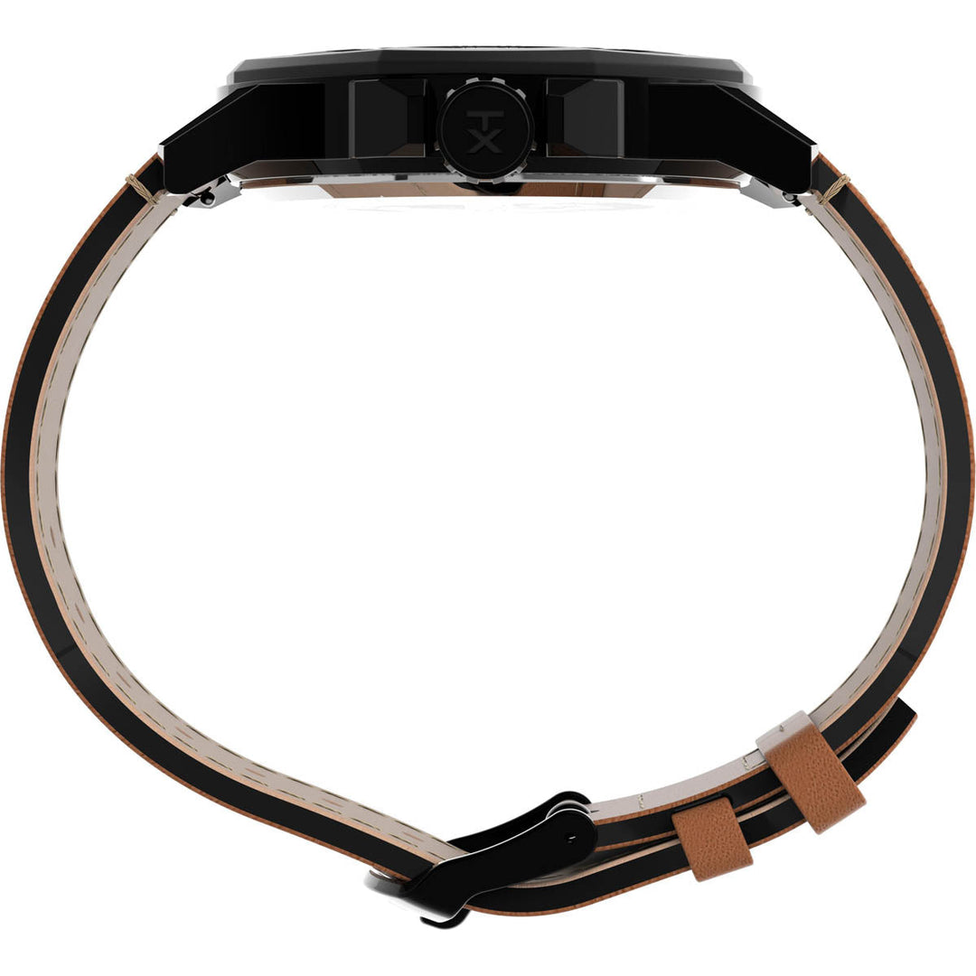 Timex Trend 3 Hands Men's Analog Black Dial Quartz Watch - TW2U15100UJ