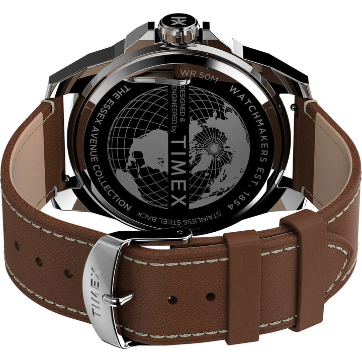 Timex Trend 3 Hands Men's Analog Blue Dial Quartz Watch - TW2U42800UJ