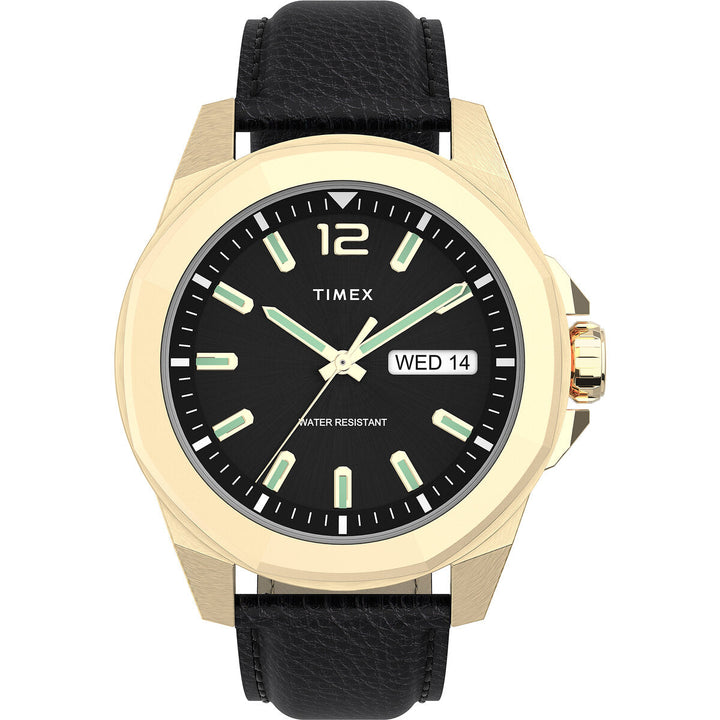 Timex Trend 3 Hands Men's Analog Black Dial Coloured Quartz Watch - TW2U82100UJ