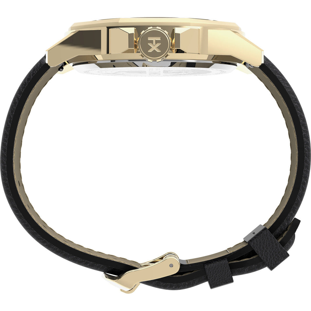 Timex Trend 3 Hands Men's Analog Black Dial Coloured Quartz Watch - TW2U82100UJ