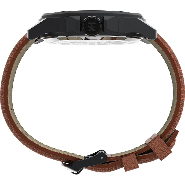 Timex Trend 3 Hands Men's Analog Grey Dial Coloured Quartz Watch - TW2U82200UJ