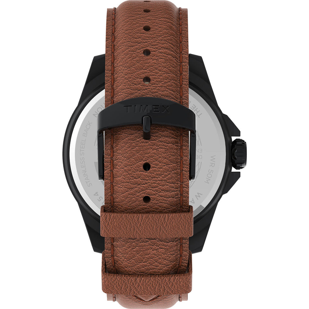 Timex Trend 3 Hands Men's Analog Grey Dial Coloured Quartz Watch - TW2U82200UJ