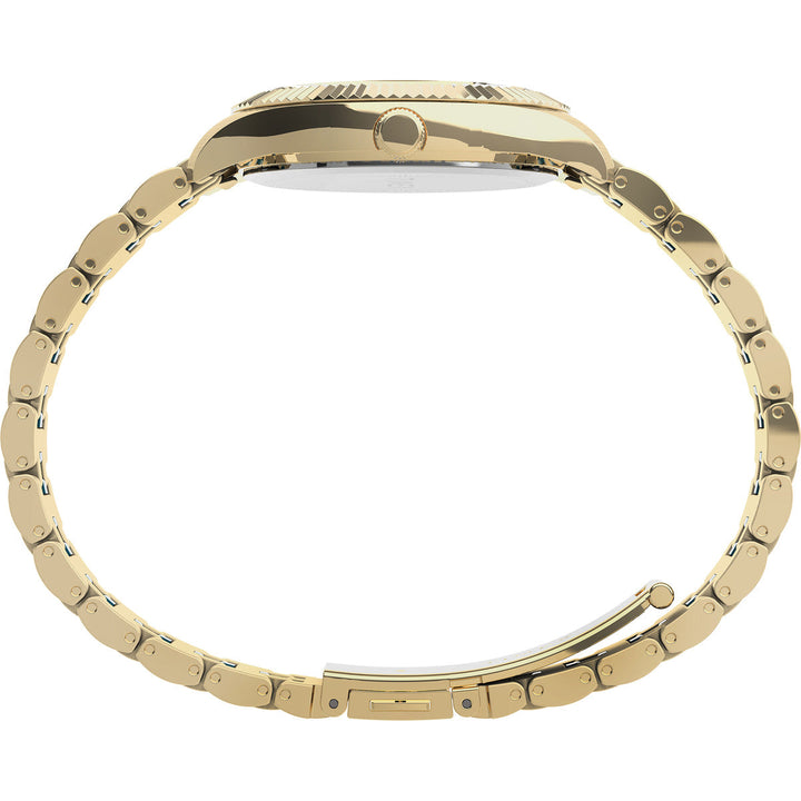 Timex 3 Hands Women's Analog Blue Dial Coloured Quartz Watch, Round Dial With 36 Mm Case Width - TW2U82600UJ