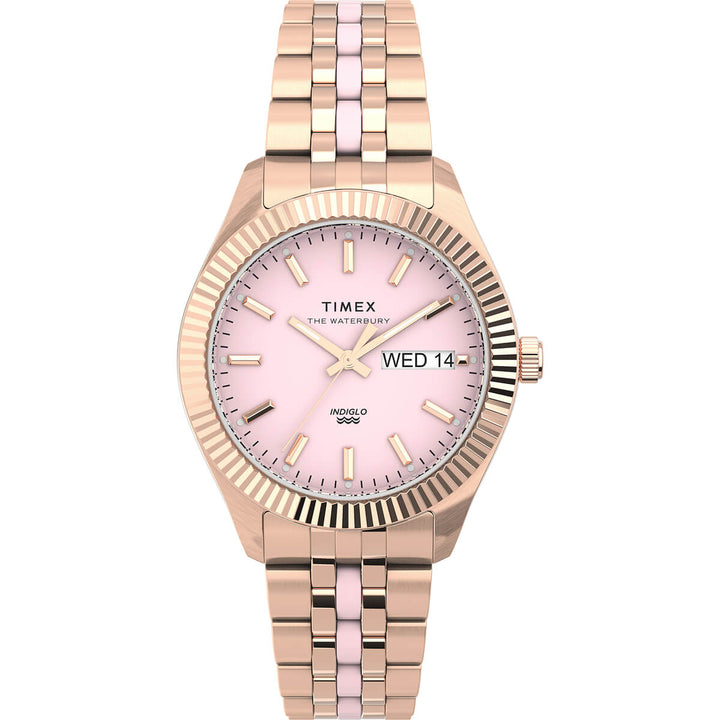 Timex Trend Waterbury 3 Hands Women's Analog Pink Dial Quartz Watch - TW2U82800UJ