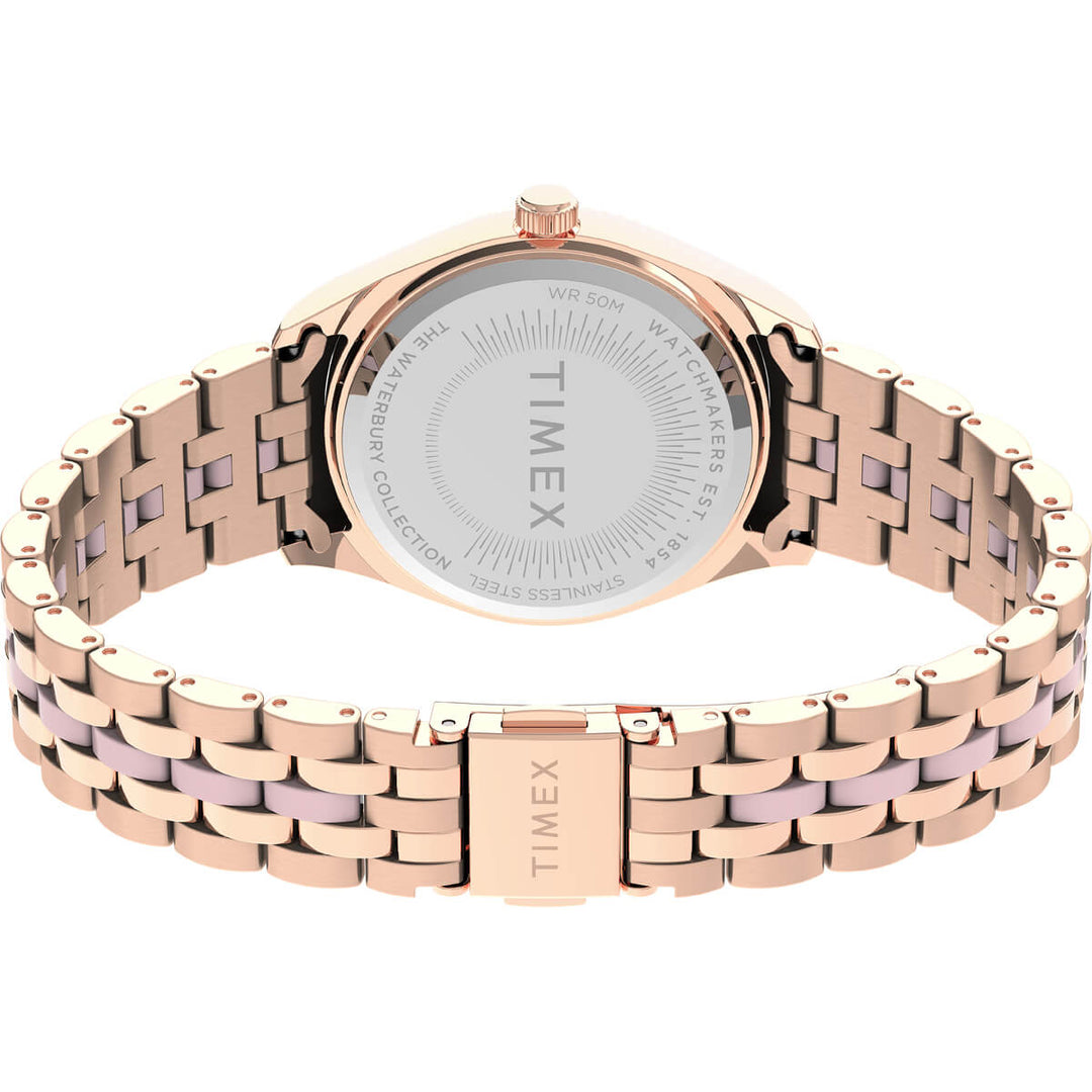 Timex Trend Waterbury 3 Hands Women's Analog Pink Dial Quartz Watch - TW2U82800UJ