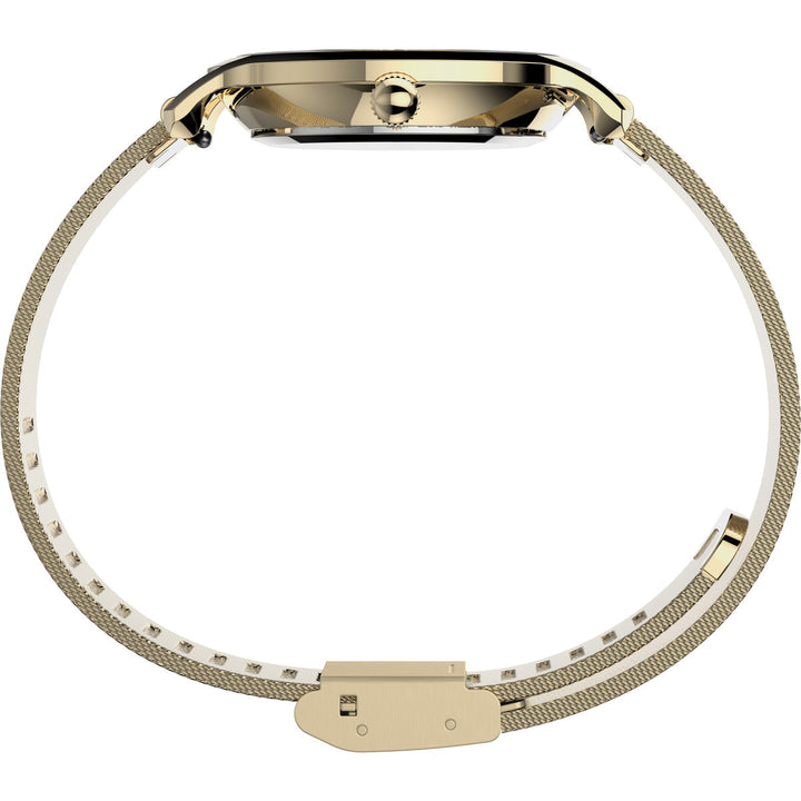 Timex 3 Hands Women's Analog Silver Dial Coloured Quartz Watch, Round Dial With 31 Mm Case Width - TW2U86900UJ